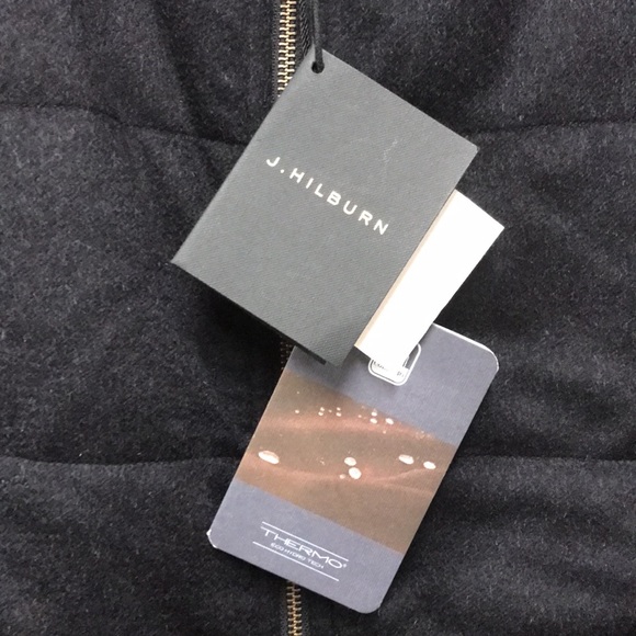 J. Hilburn 100% Cashmere Outer Quilted Vest NWT - Picture 2 of 6